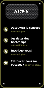 Bootcamp Bordeaux Menu